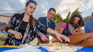 Svečano otvoren 11. biogradski Gastro stol. Photo. Dino Stanin/PIXSELL Svečano otvoren 11. biogradski Gastro stol. Photo. Dino Stanin/PIXSELL