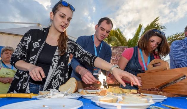 Svečano otvoren 11. biogradski Gastro stol. Photo. Dino Stanin/PIXSELL