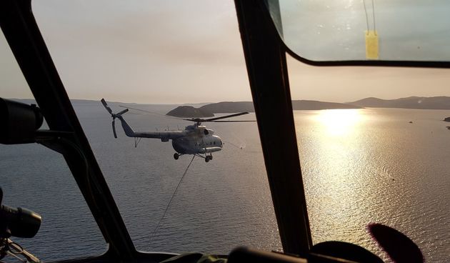 Zračne snage gase na požarištima kod Gračaca