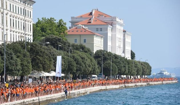 9. dm Millennium Jump za zadarske rive, Foto: Dino Stanin/PIXSELL