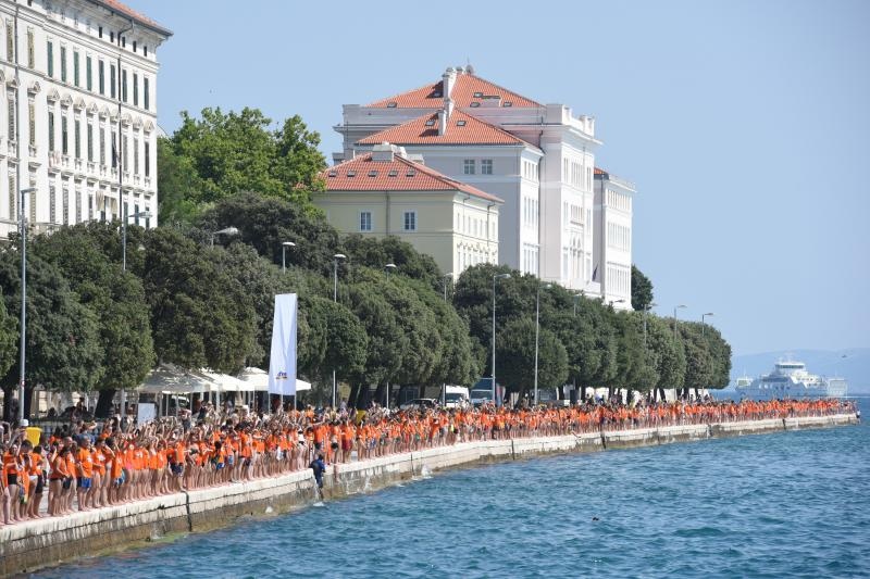 9. dm Millennium Jump za zadarske rive, Foto: Dino Stanin/PIXSELL 9. dm Millennium Jump za zadarske rive, Foto: Dino Stanin/PIXSELL