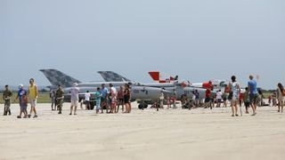 Dan otvorenih vrata Zračne baze Zemunik 5. kolovoza 2014., Foto: Filip Brala/PIXSELL