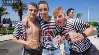 Ludijada zadarskih maturanata na Pozdravu suncu i Morskim orguljama Ludijada zadarskih maturanata na Pozdravu suncu i Morskim orguljama