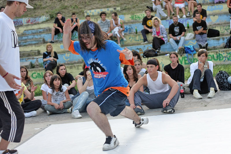 Grafiti, Hip hop & Break battles – Kapetanski park (foto: Marin Gospić)