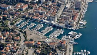 Zadar – Tankerkomercova marina u gradskoj luci. Photo: Dino Stanin/PIXSELL