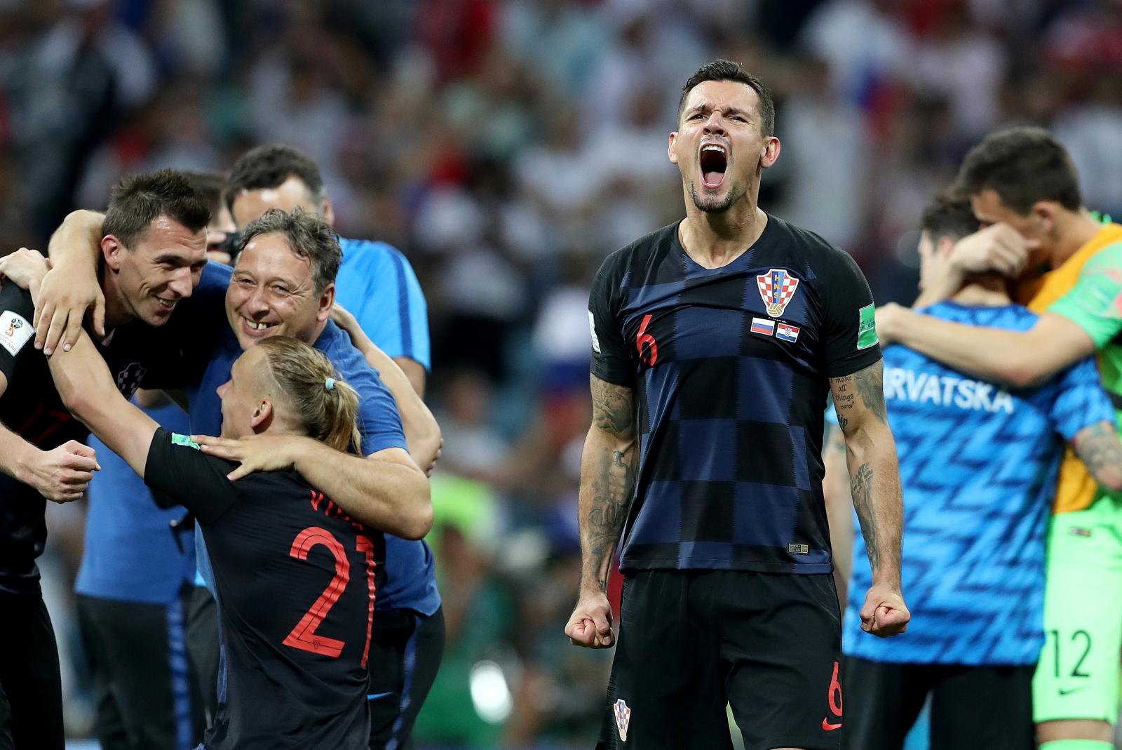 Slavlje Vatrenih nakon plasmana u polufinale Svjetskog prvenstva Slavlje Vatrenih nakon plasmana u polufinale Svjetskog prvenstva