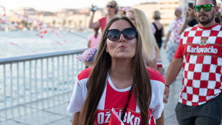 Veličanstven doček četvorice zadarskih Vatrenih Veličanstven doček četvorice zadarskih Vatrenih