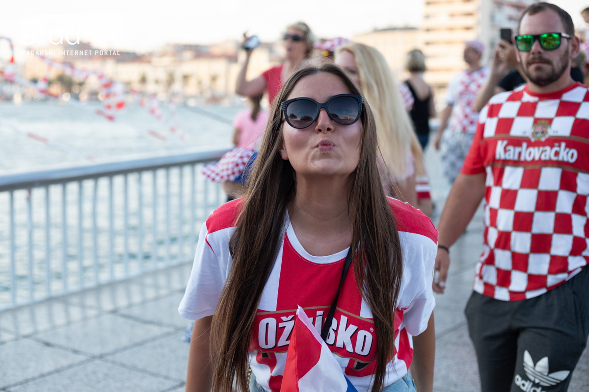 Veličanstven doček četvorice zadarskih Vatrenih Veličanstven doček četvorice zadarskih Vatrenih