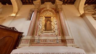 Katedrala sv. Stosije. Danasnja katedrala je trobrodna romanicka gradjevina, ujedno i najveca crkva u Dalmaciji. Unutrasnjost katedrale je monumentalna. Photo: Dino Stanin/PIXSELL