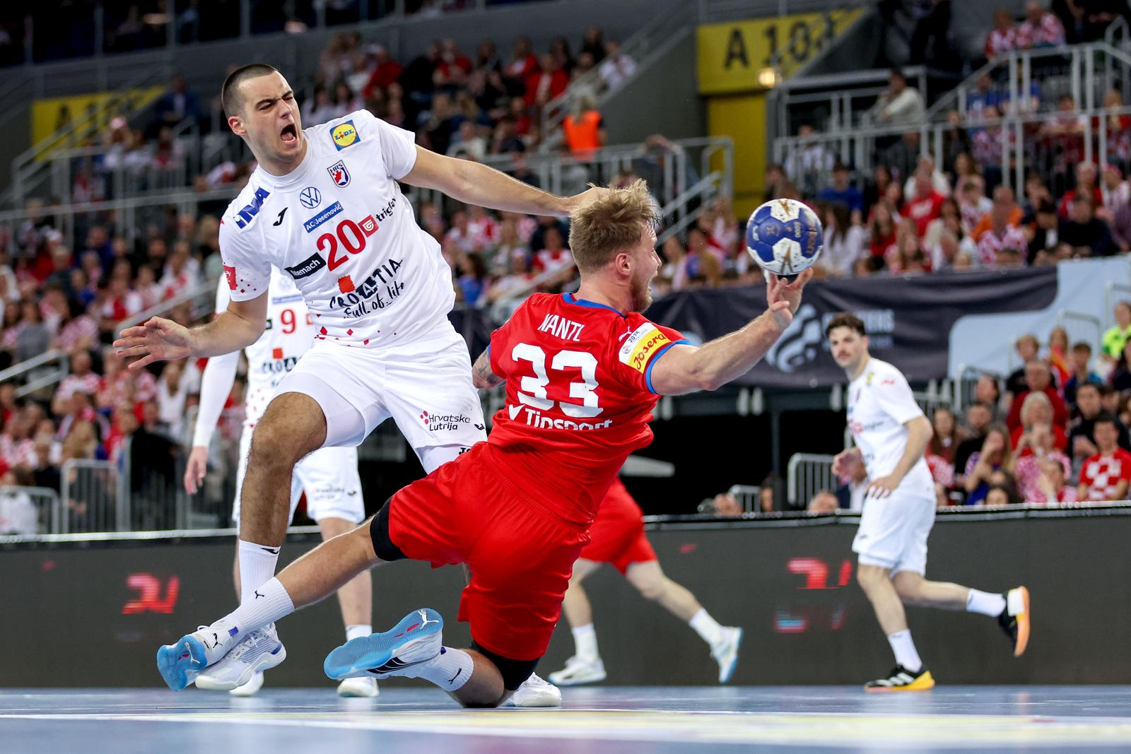Kvalifikacije za EHF EURO 2026., skupina 5, Hrvatska – Češka
