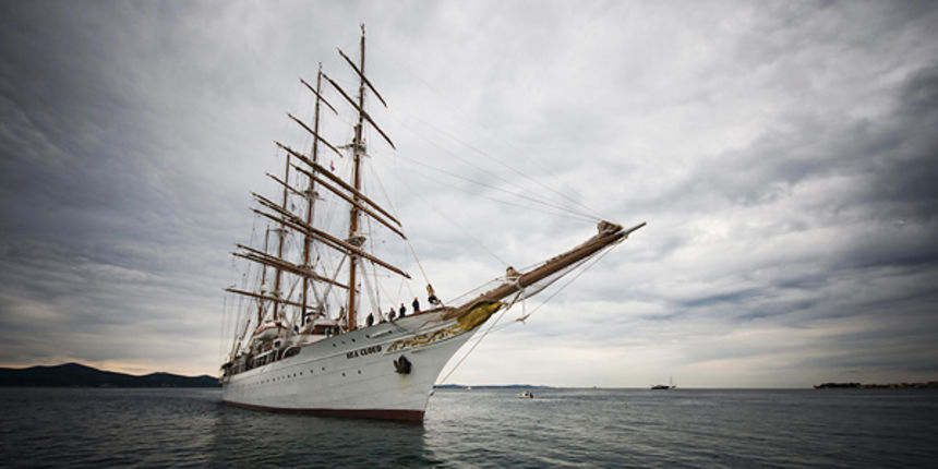 ‘Sea Cloud’ u Zadru (foto:Saša Čuka)