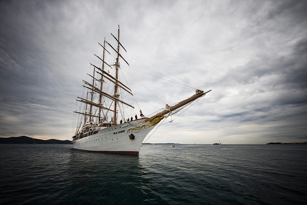 ‘Sea Cloud’ u Zadru (foto:Saša Čuka) ‘Sea Cloud’ u Zadru (foto:Saša Čuka)