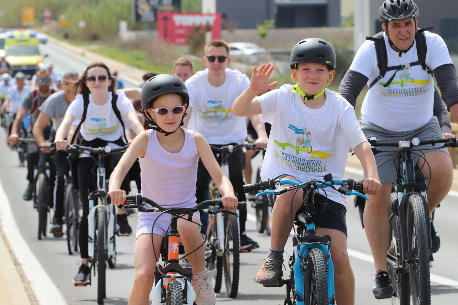 38. izdanje biciklijade Zadar Vir