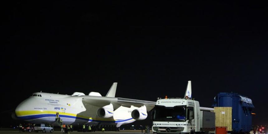 Antonov 225 u zagrebačkoj zračnoj luci Pleso, Foto: Borna Filić/PIXSELL Antonov 225 u zagrebačkoj zračnoj luci Pleso, Foto: Borna Filić/PIXSELL