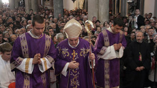 Posljednji ispraćaj nadbiskupa Marijana Oblaka