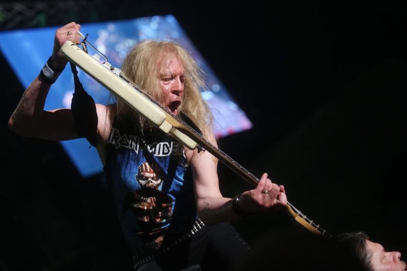 Grupa Iron Maiden nastupila je u prepunoj Spaladium areni u sklopu The Book of Souls turneje. Photo: Borna Filic/PIXSELL Grupa Iron Maiden nastupila je u prepunoj Spaladium areni u sklopu The Book of Souls turneje. Photo: Borna Filic/PIXSELL