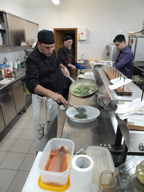 Dan pastrve u Restoranu Kornat 7. prosinca 2011., Foto: Vedran Penga