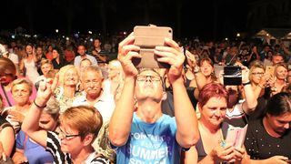 Prvi koncert popularnog slavonskog benda Vigor na otoku Viru