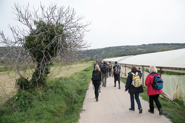Drugi Planinarski pohod “Hajdemo do Vrane” 2. travnja 2016. Foto: Vinko Pešić