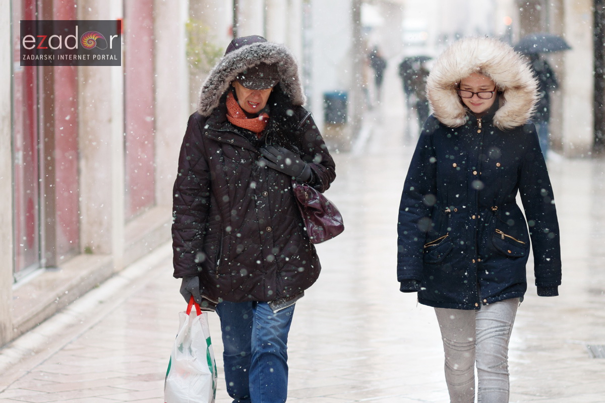 Snježni đir po gradu, četvrtak 1. ožujka 2018.