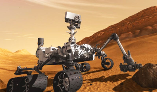 NASA-in robot ‘Curiosity’ se spustio na Mars