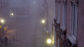 Zadar, magla svuda oko nas