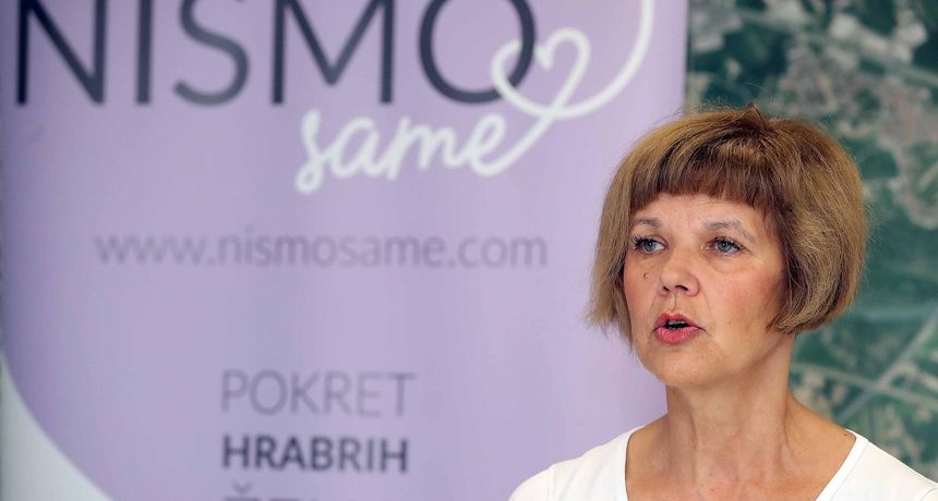 Okrugli stol o projektu prijevoza zena na kemoterapiju Nisi sama – ides s nama! Ivana Kalogjera