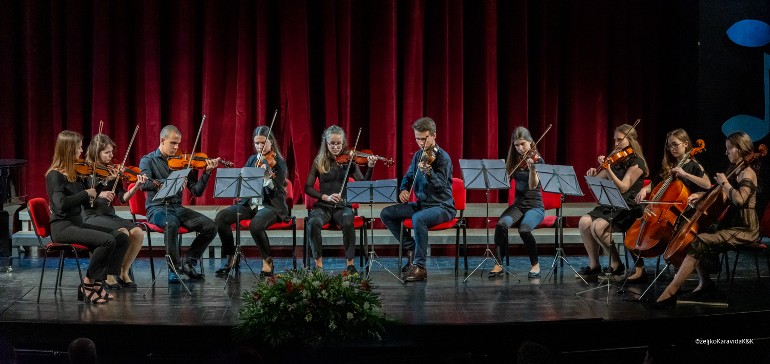 HNK Zadar: Godišnji koncert Glazbene škole Blagoje Bersa