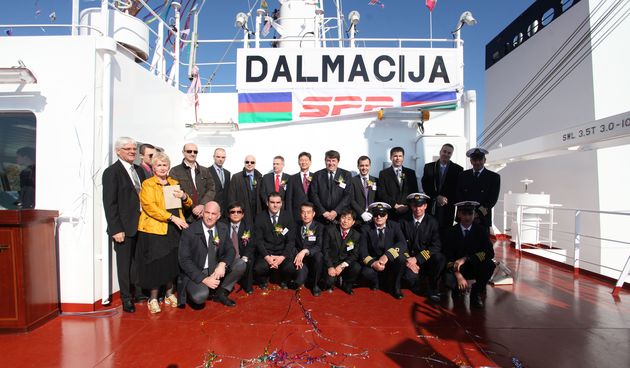 Tankerska Next Generation:    Dalmacija isporučena iz brodogradilišta i predana novom unajmitelju, kršten “Pag”