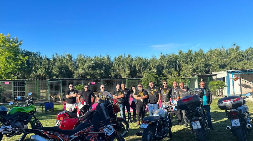 MK Beštije u skloništu za pse u Privlaci