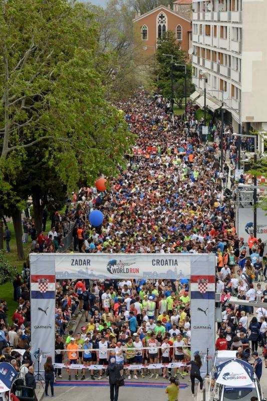 Zadar: Start najbrojnije svjetske utrke Wings For Life World Run, Photo: Dino Stanin/PIXSELL Zadar: Start najbrojnije svjetske utrke Wings For Life World Run, Photo: Dino Stanin/PIXSELL
