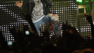 Split, 170712.
Koncert americke grupe Guns ‘n’ Roses koja je krajem 80-ih i pocetkom 90-ih bila jedna od vodecih grupa svijeta, danas je s malo manje popularnosti gostovala u splitskoj Spaladium Areni gdje se okupilo nekoliko tisuca obozavatelja. 
Na foto