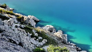 Pogled s Tulovih greda i paška bonaca