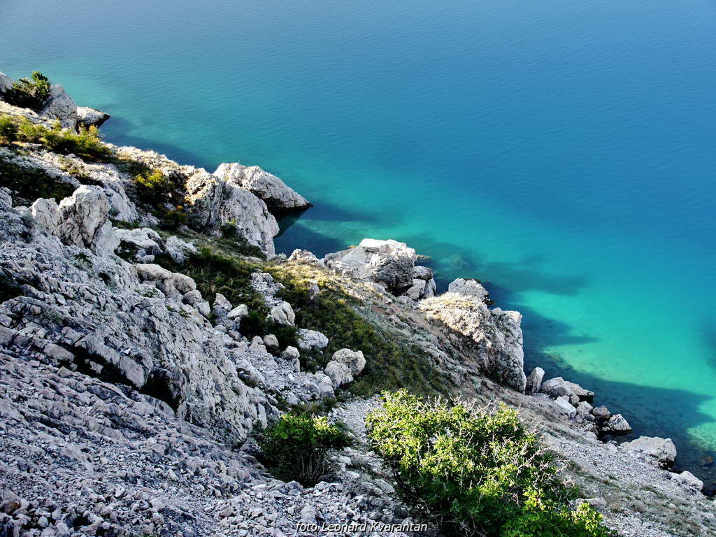 Pogled s Tulovih greda i paška bonaca