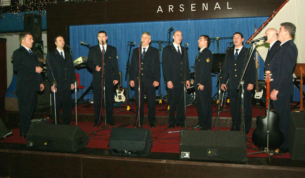 Večer pomoraca u Arsenalu