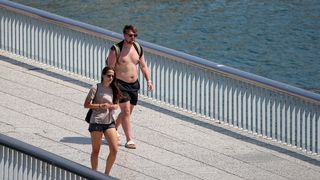 Toplinski val ponovo u Zadru Toplinski val ponovo u Zadru