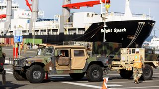 U Gaženicu dopremljena vojna oprema i sredstva za vježbu Immediate Response 21 U Gaženicu dopremljena vojna oprema i sredstva za vježbu Immediate Response 21