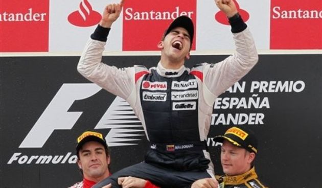 Pastor Maldonado, Foto: AP Photo