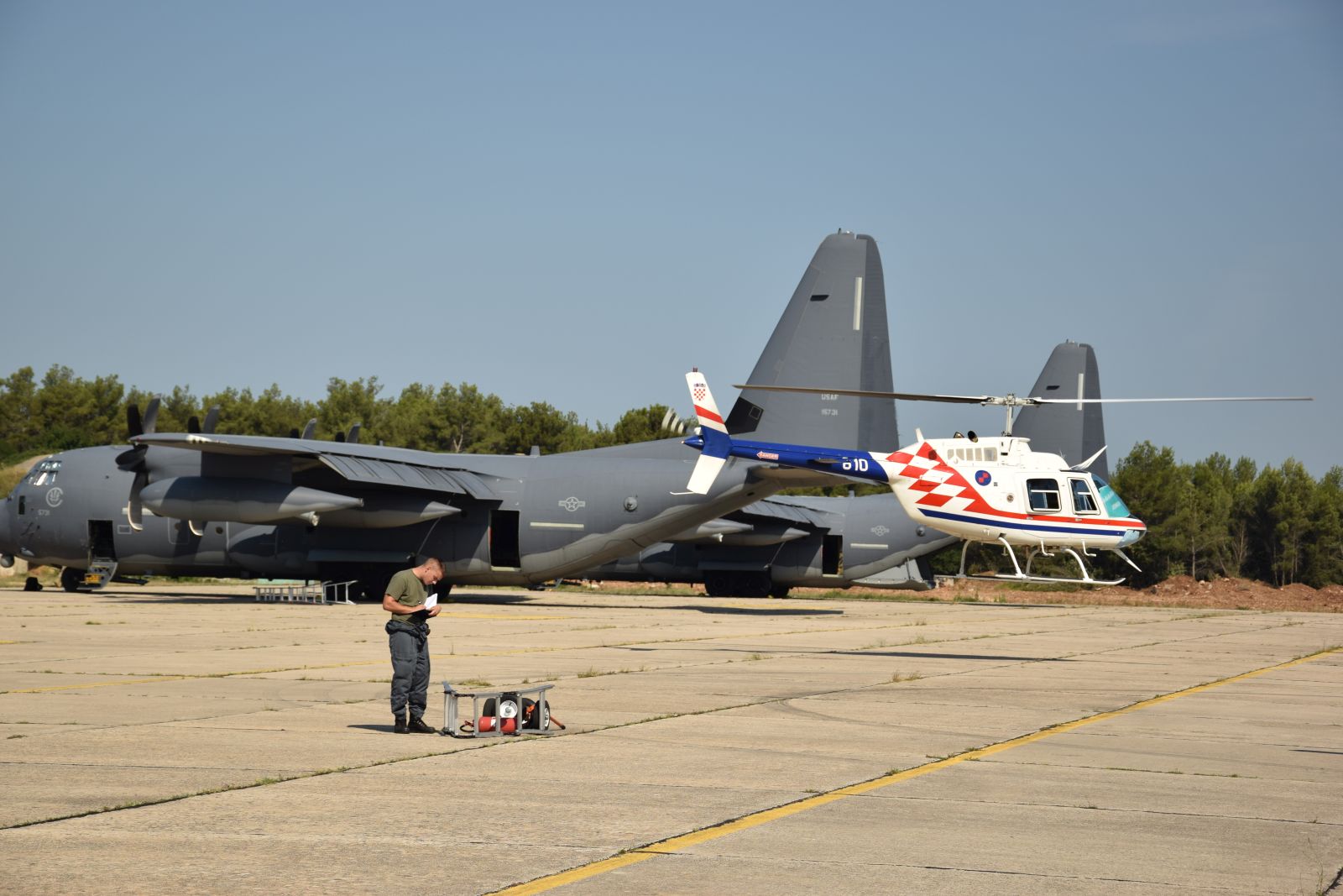 Američka posada MC-130 stigla u vojnu bazu Zemunik Američka posada MC-130 stigla u vojnu bazu Zemunik