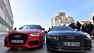 Audi Hrvatska organizirala je ekskluzivnu prezentaciju sportskih automobila Audi S i RS modela na Forumu. Photo: Dino Stanin/PIXSELL Audi Hrvatska organizirala je ekskluzivnu prezentaciju sportskih automobila Audi S i RS modela na Forumu. Photo: Dino Stanin/PIXSELL