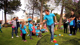 Sportska manifestacija za djecu “1000 koraka kroz 1000 ulica” SŠ “Loptica” Sportska manifestacija za djecu “1000 koraka kroz 1000 ulica” SŠ “Loptica”