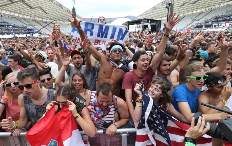 Ultra Europe: DJ Armin van Buuren. Photo: PIXSELL