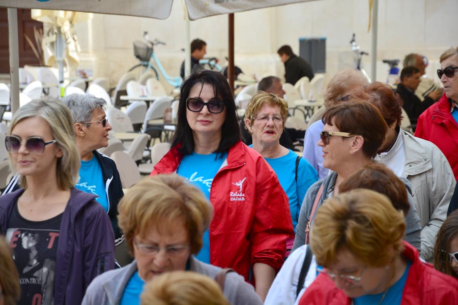 “Relaksice” u akciji “1000 koraka kroz 1000 ulica”, foto: Iva Perinčić “Relaksice” u akciji “1000 koraka kroz 1000 ulica”, foto: Iva Perinčić