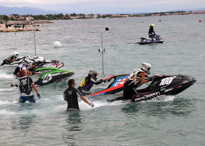 Plaža Jadro u Viru: Finalni dan posljednje utrke Alpe Adria Jet Ski Toura 2016. Foto: Kažimir Škrbić/Virski list