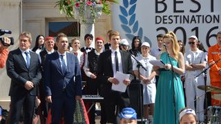 Slavlje povodom dodjele priznanja European Best Destination 2016.