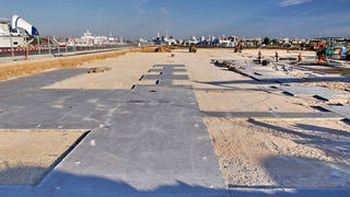 Izgradnja zgrade terminala u putničkoj luci Gaženica, foto: Lučka uprava Zadar Izgradnja zgrade terminala u putničkoj luci Gaženica, foto: Lučka uprava Zadar