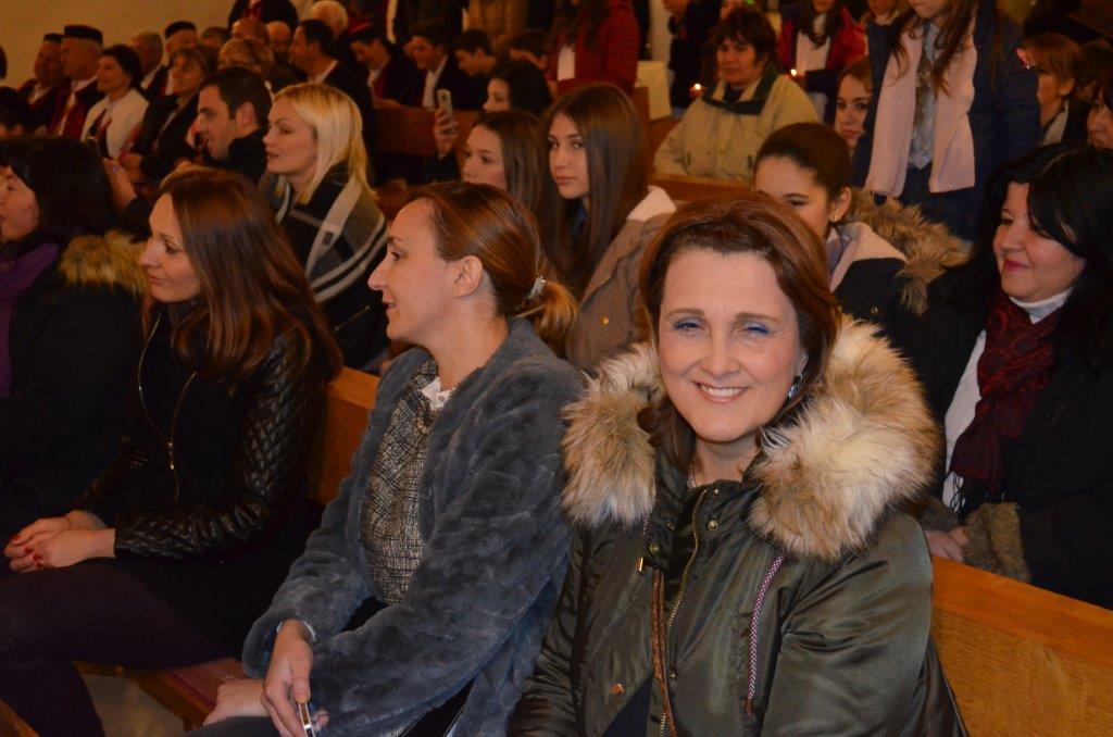 Humanitarni božićni koncert u Zemuniku 2. siječnja 2016.