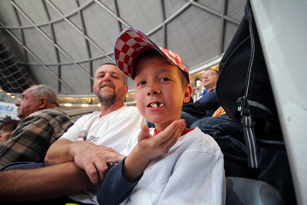 Najbolji navijači na svitu na utakmici Zadar-Cibona, Foto: Mia Čop Najbolji navijači na svitu na utakmici Zadar-Cibona, Foto: Mia Čop