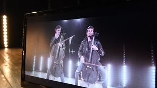 2CELLOS u rovinjskom kazalištu Antonio Gandusio nastavili su snimanje novog spota. Foto: Duško Marušić/PIXSELL