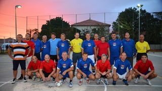 U povodu blagdana Kraljice Mira u Stanovima odigrana utakmica između liječnika i predstavnika Gradske uprave, Foto: Iva Perinčić